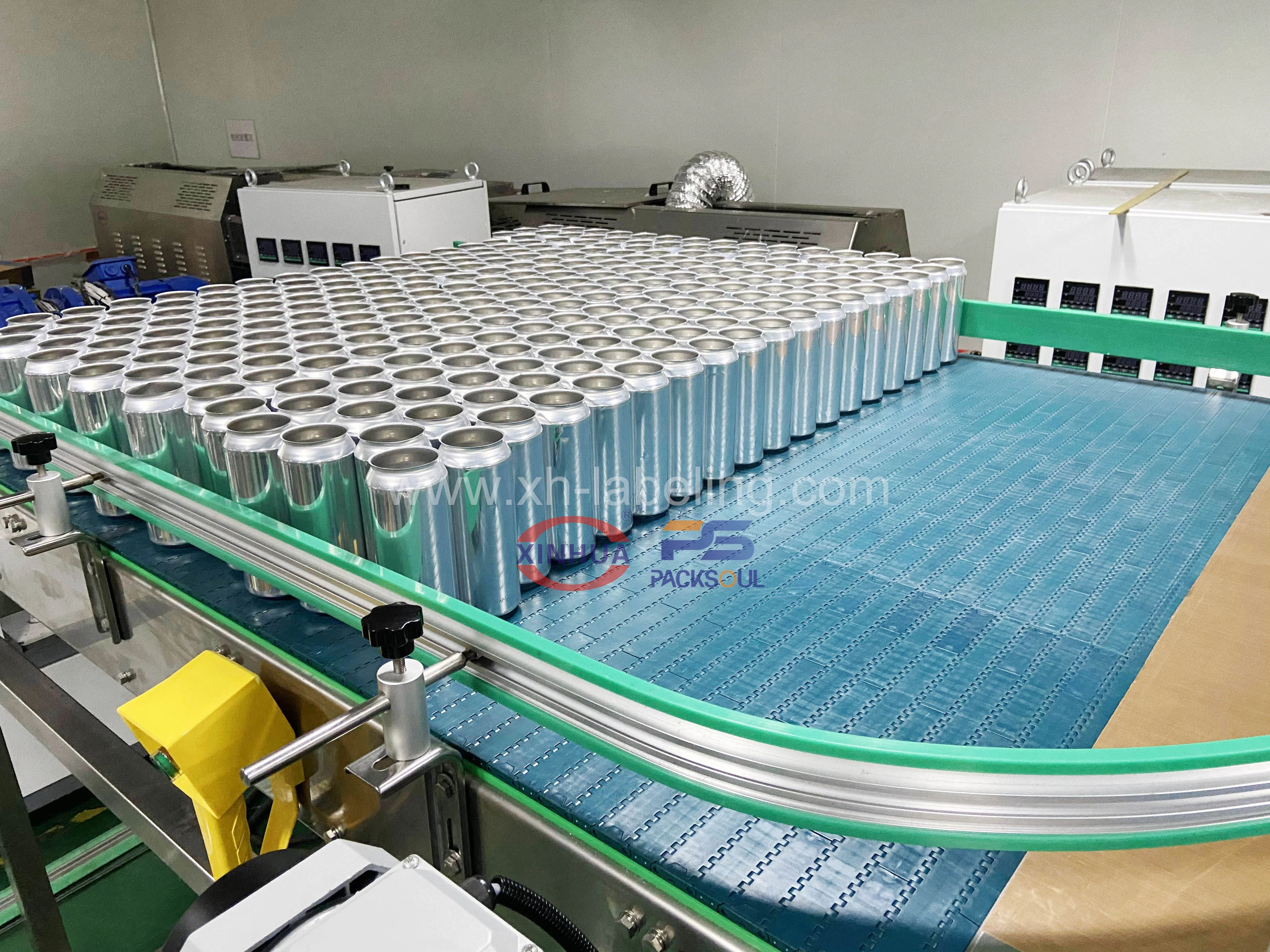 Shanghai XINHUA Beer Beverage Drink Can Sleeve machine Can Shrink Sleeve Label Applicator Can Labeling Machine