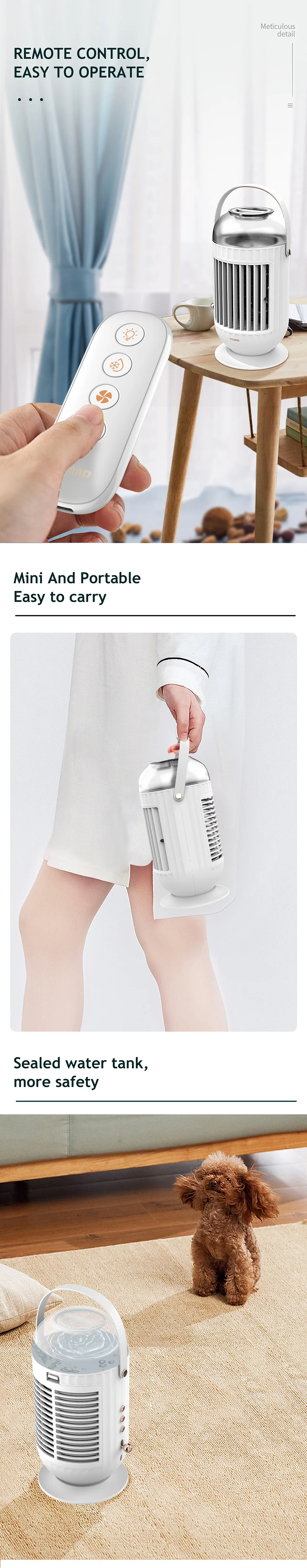 2021 cooler fan usb air conditioner mini air cooler
