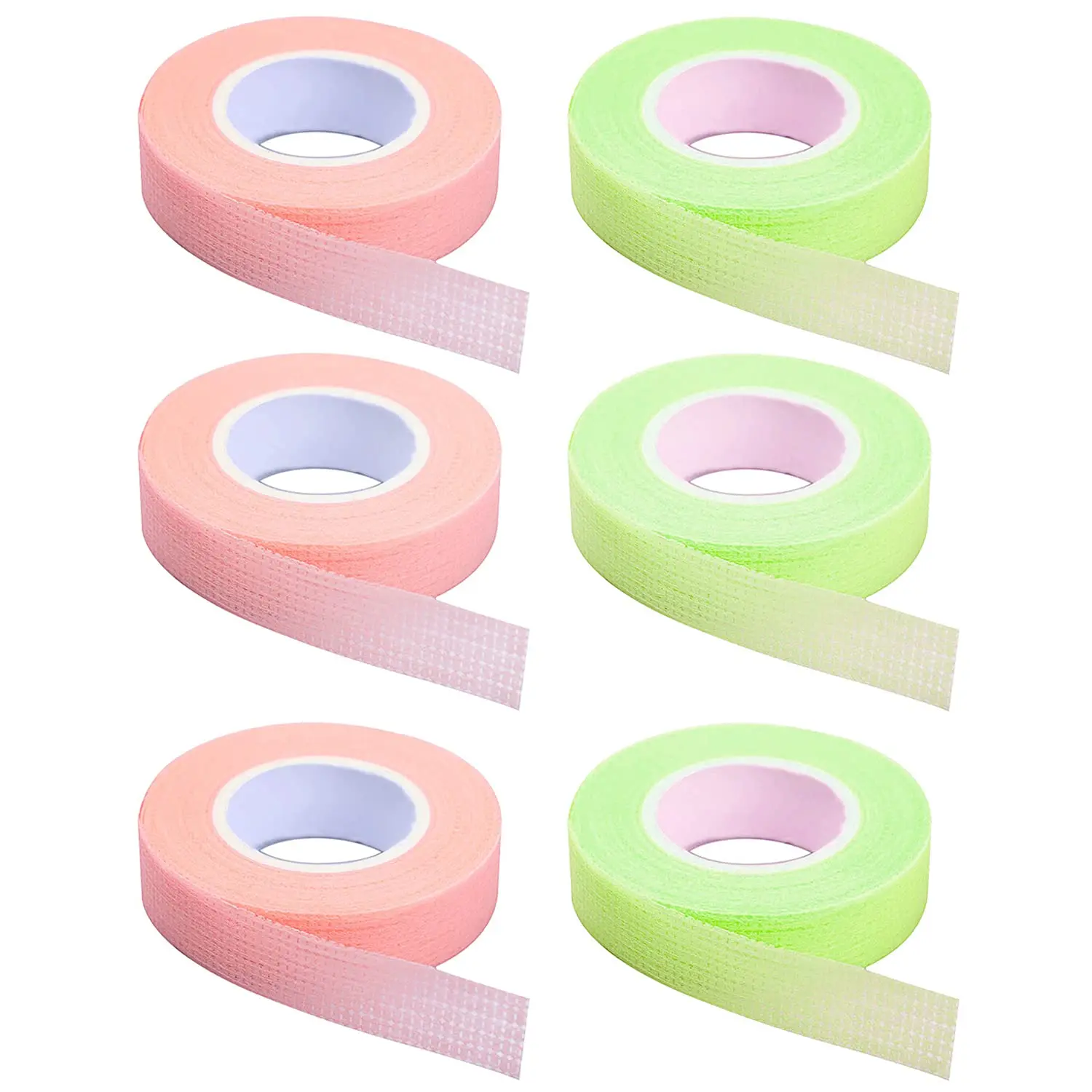 Eyelash Tape Adhesive Fabric Lash Tapes for Eyelash Extension Supply Breathable Micropore Fabric Medical Tape Under Eye