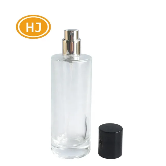 
30/35/50 ml Brand Name Customize China Supplier Empty Frost Round ClearGlass Perfume Spray Bottle Wholesale With Magnetic Cap 
