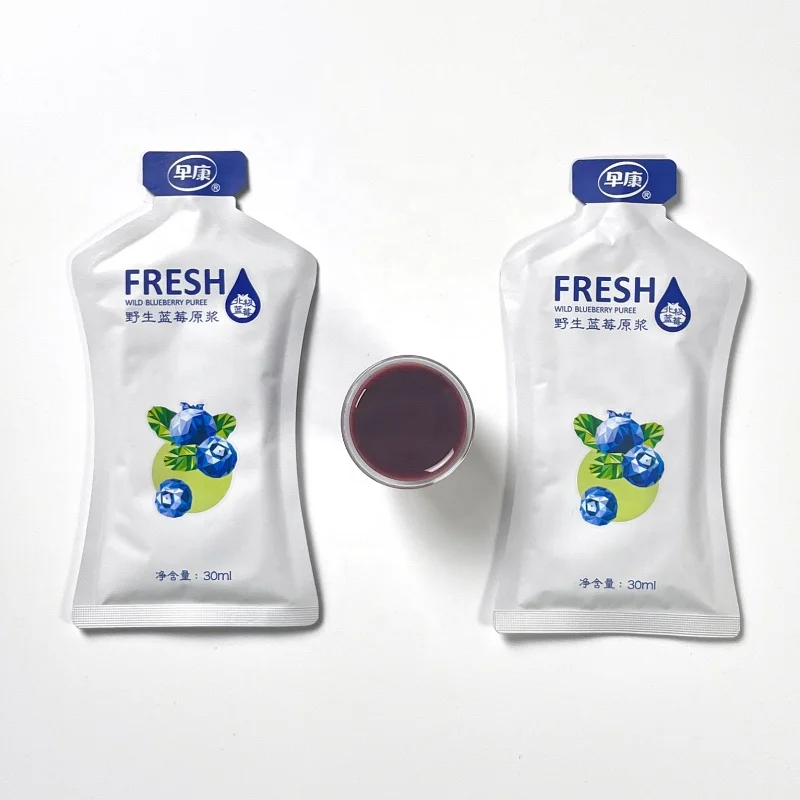 China Manufacture Wild Blueberry Fruit Puree And Meat Juice Concentrate