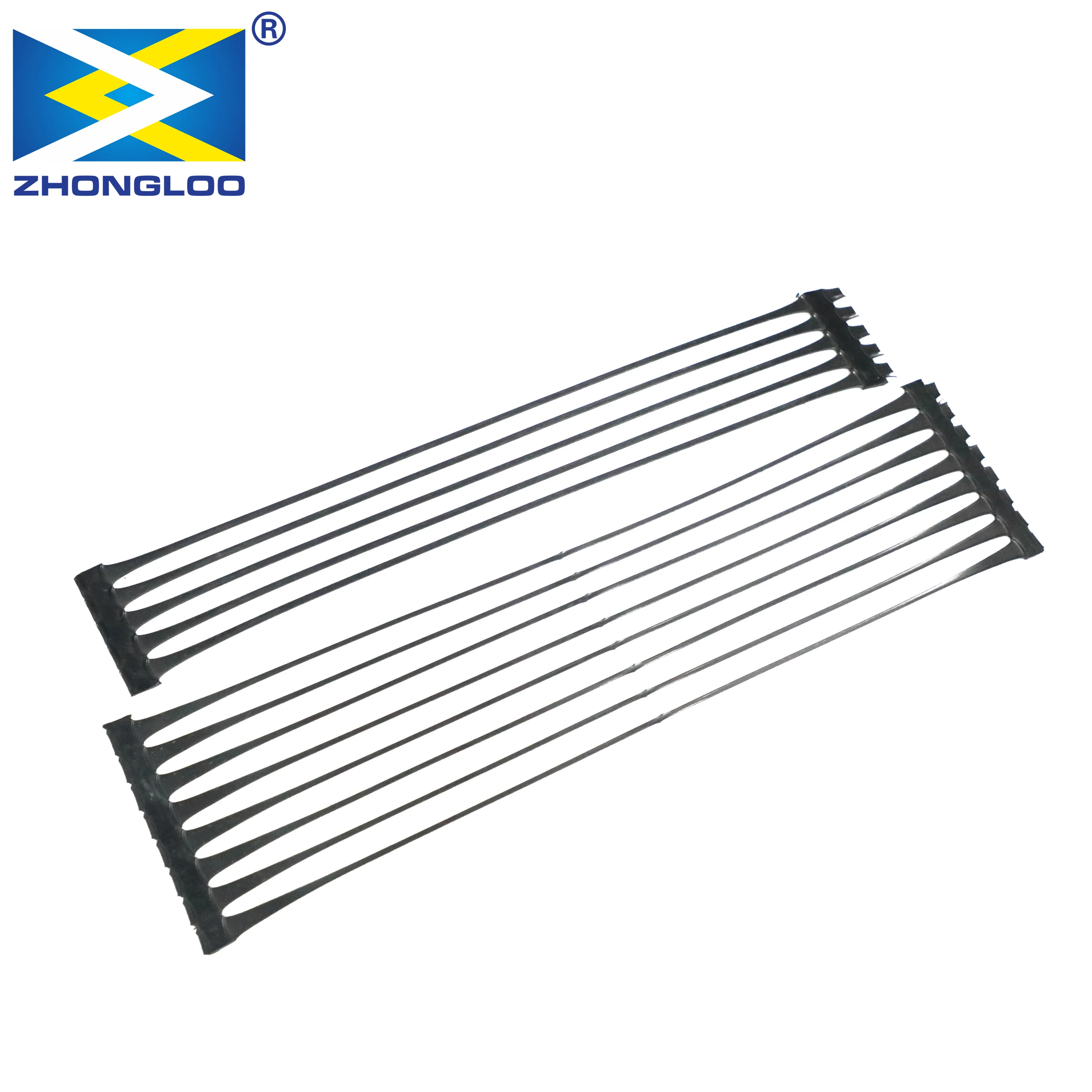 Одноосевая полиэтиленовая решетка 50kn 90kn 130kn 180kn для укрепления дороги