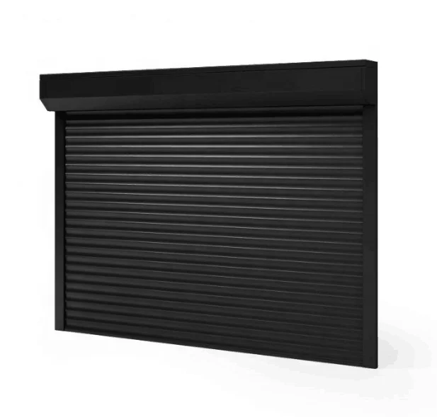 aluminum electric cupboard door with motor exterior rolling pull industry roller shutter door