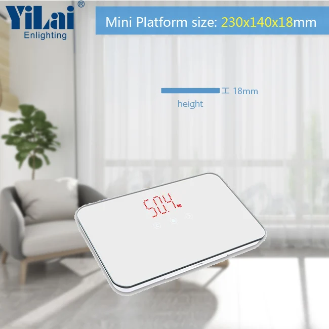 China wholesale accurate electronic weighing balance LED display digital weight body scale digital bathroom weight scale