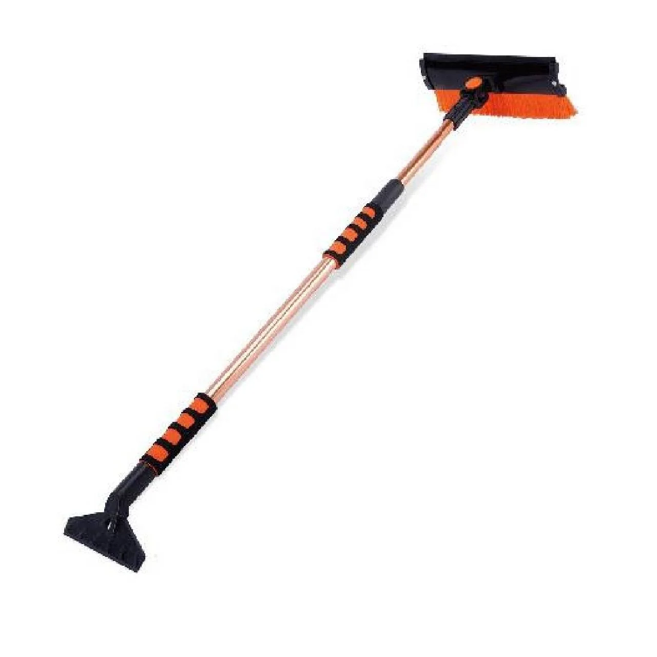 Hot seller car wash brush 56' 3 in 1 extendable snow brush with ice scraper