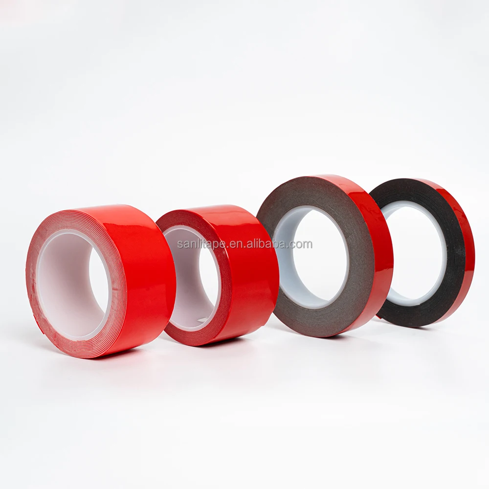 Double Sided PE Foam Tape Acrylic Foam Roll Waterproof High Bonding Adhesive strong mounting tape