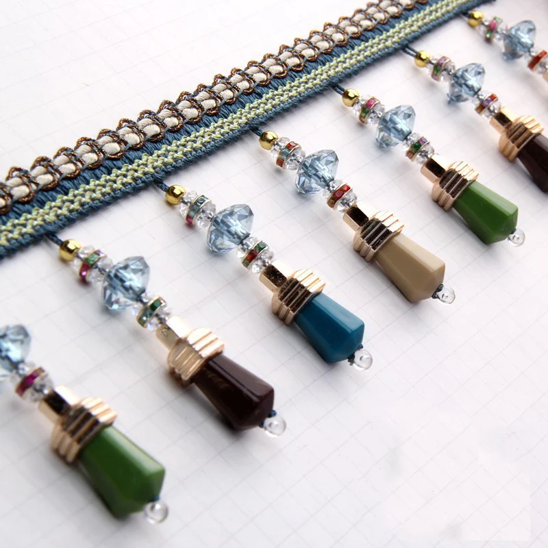 Wholesale Home Decor Acrylic Beaded Fringe