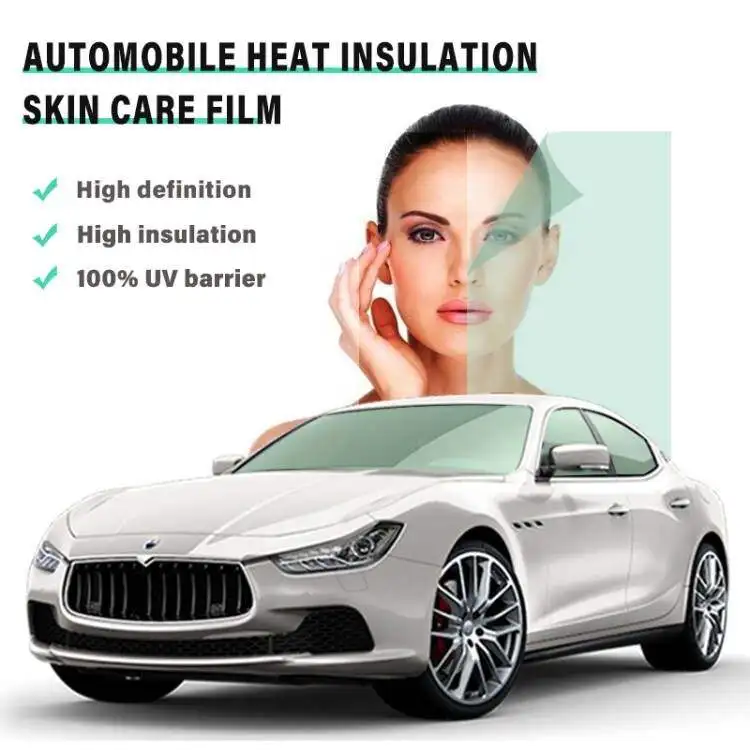 Solar Tint Car uv400 window film for car skin care product sealing film Windshield Film Uv400 Uv Rejection Glass