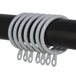 Оптовая продажа, занавески для душа из нержавеющей стали на заказ, металлическое круглое кольцо с отверстием для ванной комнаты