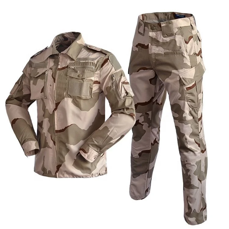 G3 Polyester + Cotton Uniforms Shirt Pants Uniform Pants Tactical Army Green Uniform