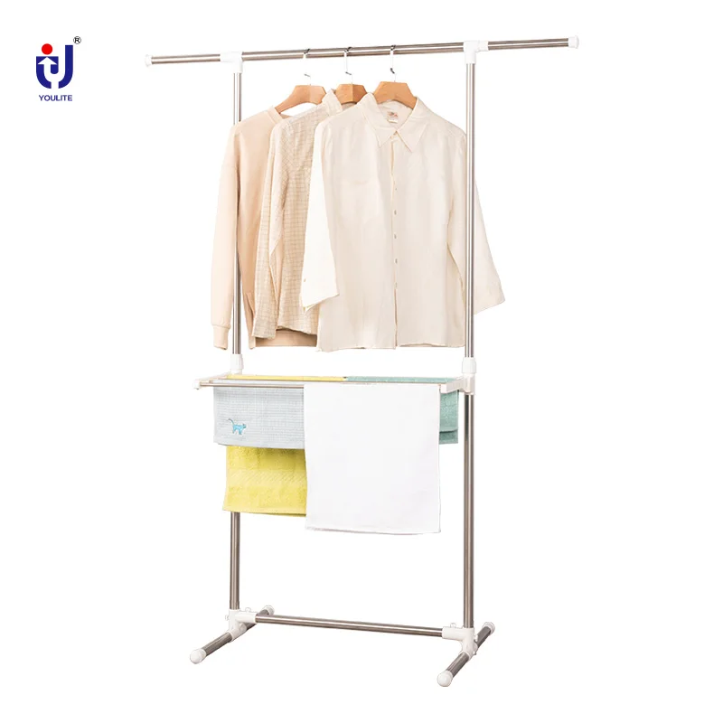 Indoor and outdoor 2 Tier Collapsible Laundry Dryer 3 Layer folding Clothes Drying Rack