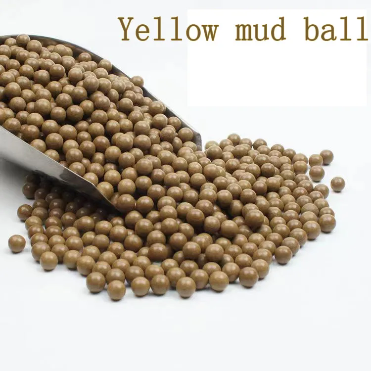 Slingshot safety mud ball bullets 9mm 10mm elastic steel balls weighted colored mud balls