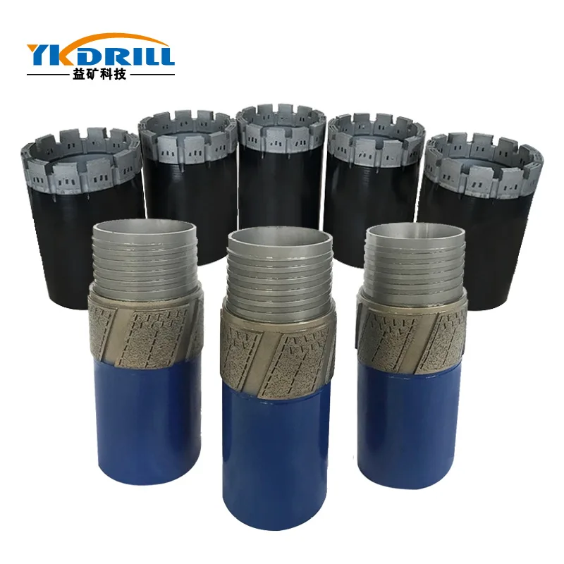 AQ,BQ,NQ,HQ,PQ Impregnated Diamond Reaming Shell core drill bit,for geological mining