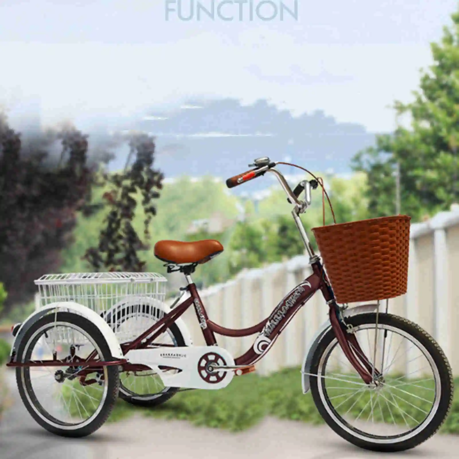 Cheap Adult Tricycle for Sale 3-Wheels Trike Bicycle Adult for Adults 26 inch