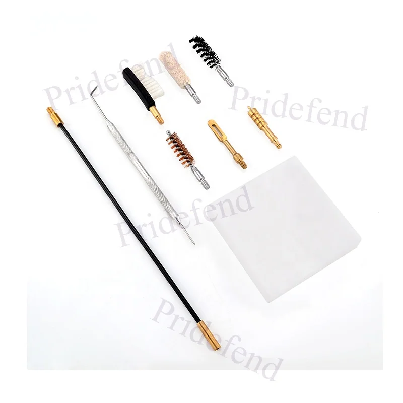 .357 Caliber 9mm Bore Brush and Jag Cleaning Kit