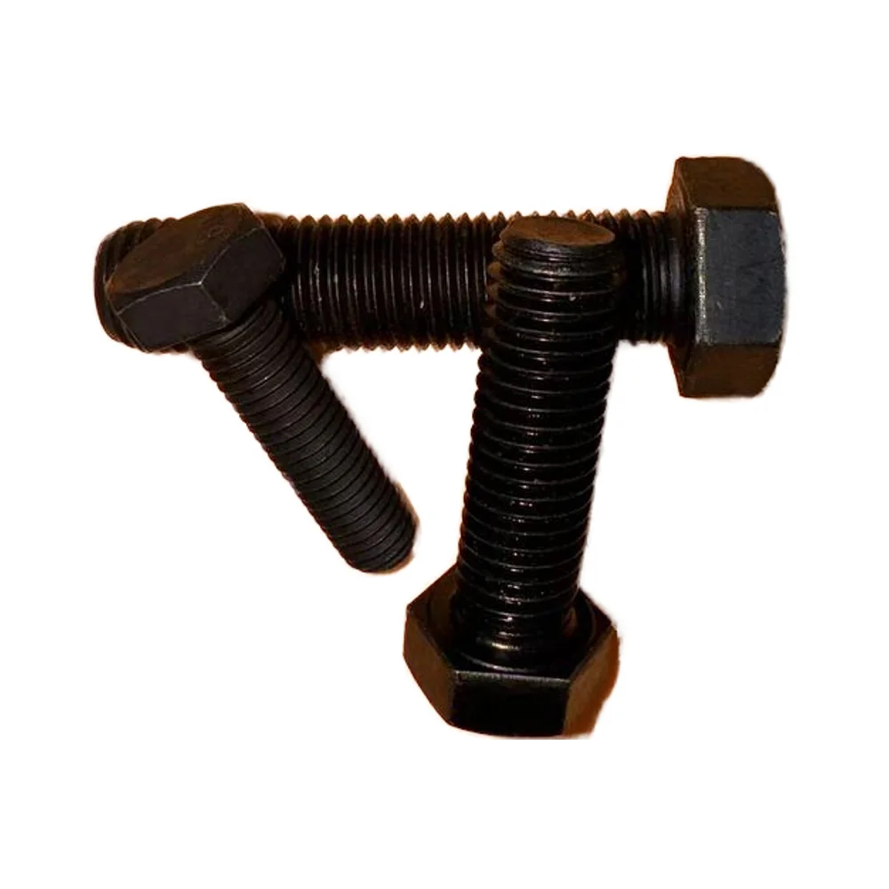 Класс 8 высокопрочные детали для болтов из углеродистой стали Полная коллекция M6-M42 внешнего шестигранного высокопрочного черного здания