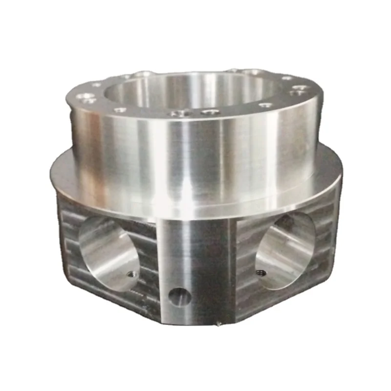 CNC прецизионные детали для рулевого колеса, фланцевый адаптер, аксессуары от производителя, CNC, поворотная заготовка из алюминия, Китай, Индивидуальная поддержка