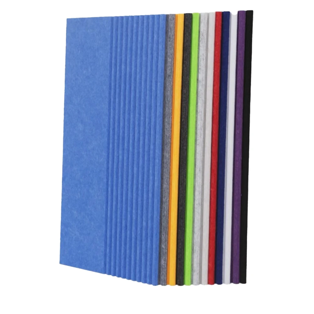 Can Splice Multiple Patterns Pet Sound 100% Polyester Fiber Sound Insulation Boards