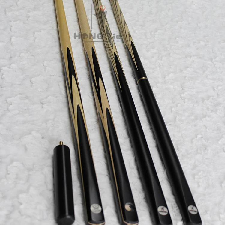 Бильярдный кий ручной работы хорошего качества из черного дерева