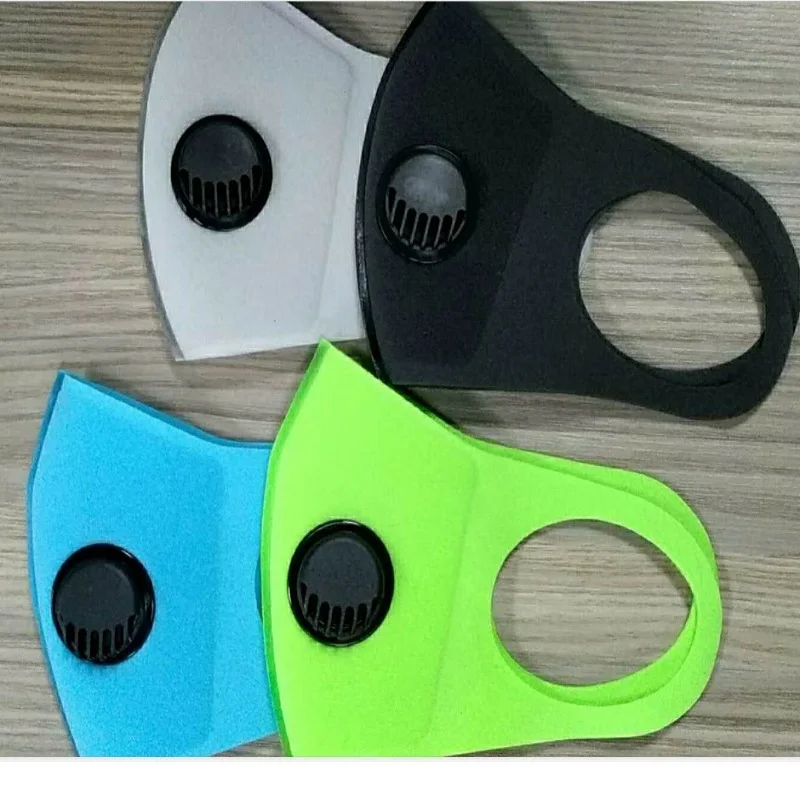 Sponduct Customized Anti Dust Air Filter Sponge Mask With Valve Mouth And Nose Sponge Face Pita Polyurethane Mask
