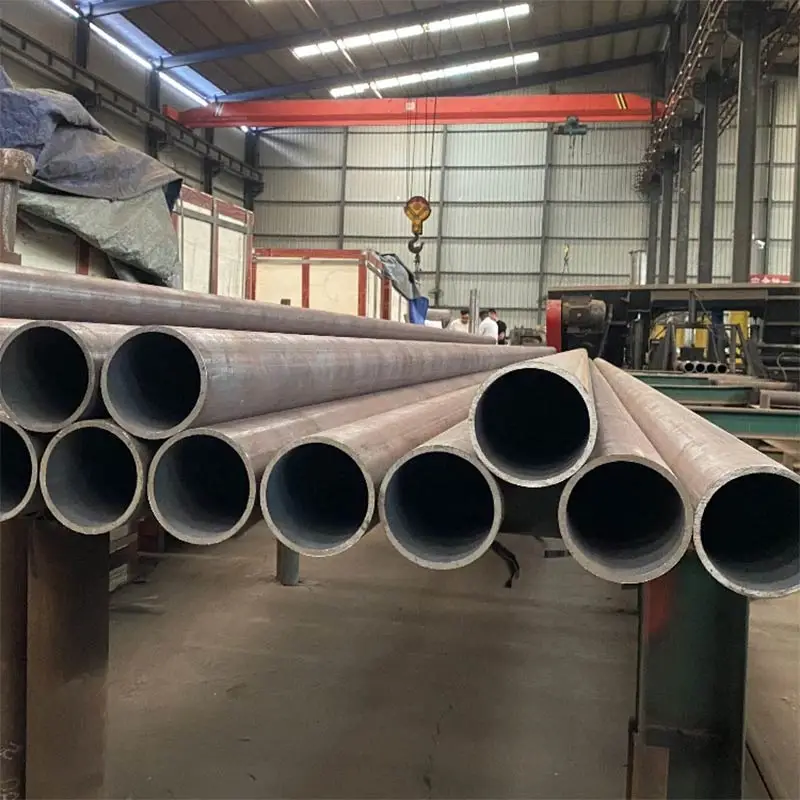 Hot Selling High Quality Customized Diameter Q235B Q345B Round Black Seamless Carbon Steel API Thick Wall Tubes