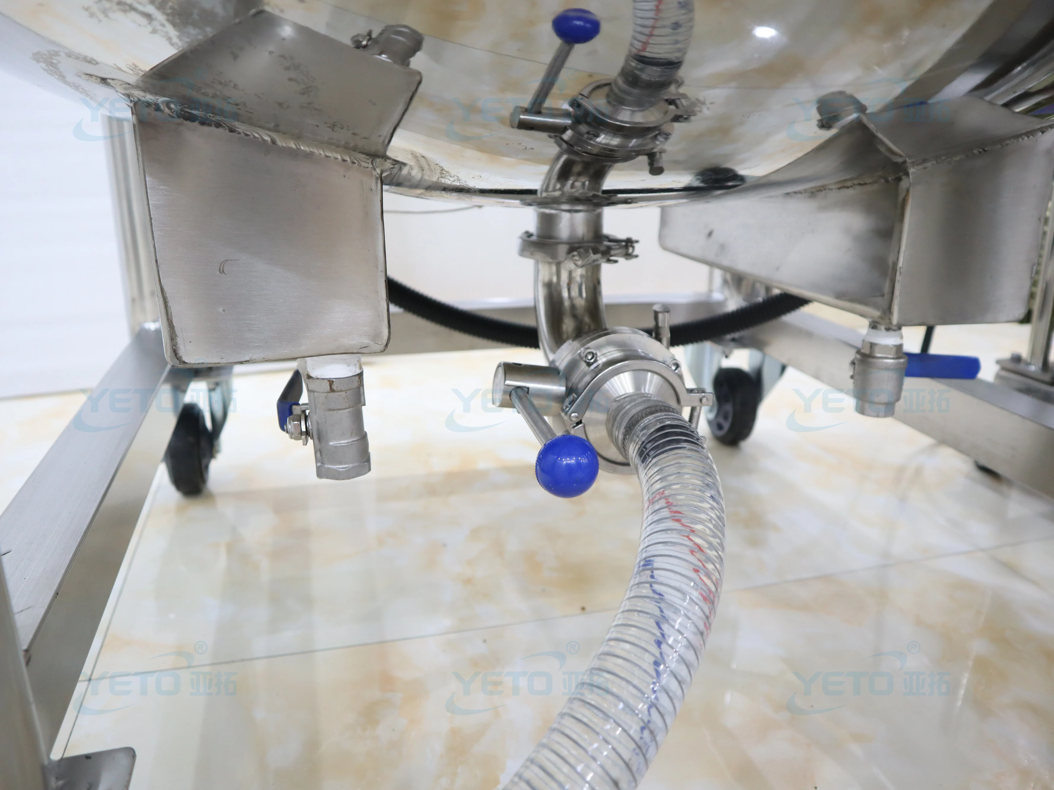 Dish Washing Cosmetic Making Machine Body Cream Ahitator Blending Mixer Equipment Shampoo Hand Soap Mixing Tank for Lotion Toner