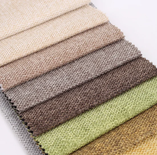 100% polyester woven turkish sofa material upholstery linen fabric with free samples