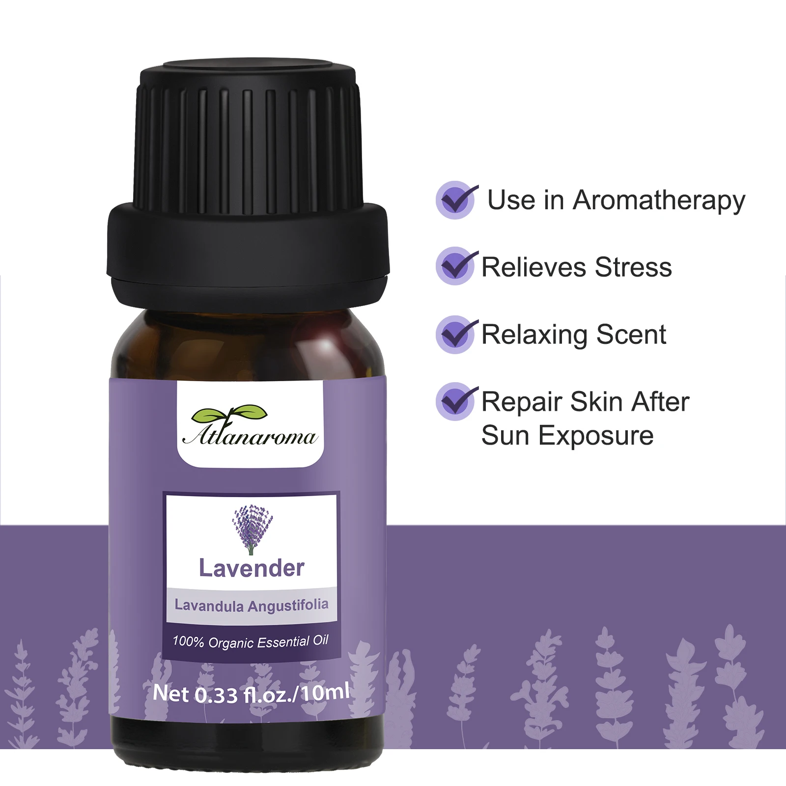 10ml Private Label 100% Pure Aromatherapy Eucalyptus Orange Peppermint Lemongrass Tea Tree Lavender Organic Essential Oil