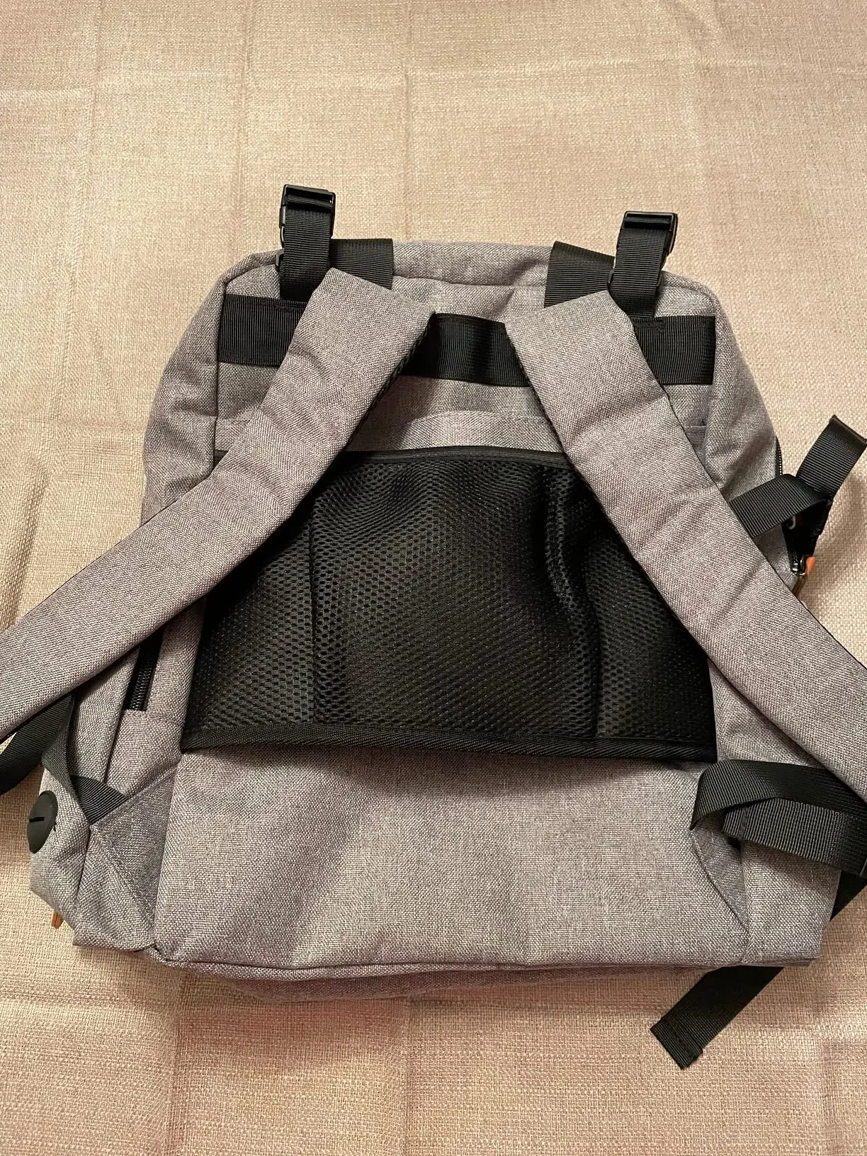 Pet Travel Bag, Double-Layer Pet Supplies Backpack (for All Pet Travel Supplies), Pet Travel Backpack