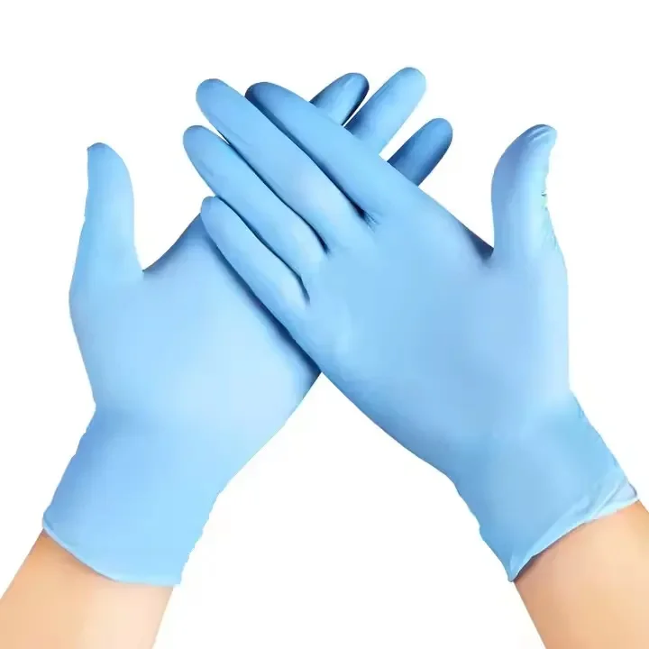 Nitrile Glove Disposable M4.0g Violet Blue Nitrile Gloves Powder Free Non Medical Industrial Use Bulk Nitrile Gloves Ready Stock