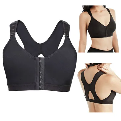 
Women Plus Size Post operation op Bra Breast Sports seamless adjustable Post surgery Bra 