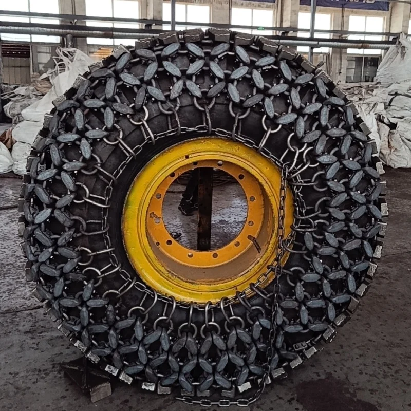 Factory Snow Wheel Loader Anti Slip Chains