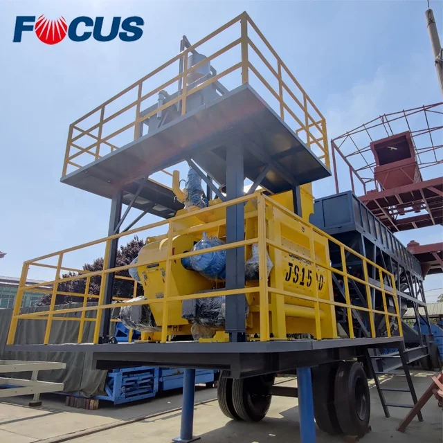 Мобильный бетонный завод yhzs60 readymix ready mix бетон 60m3h