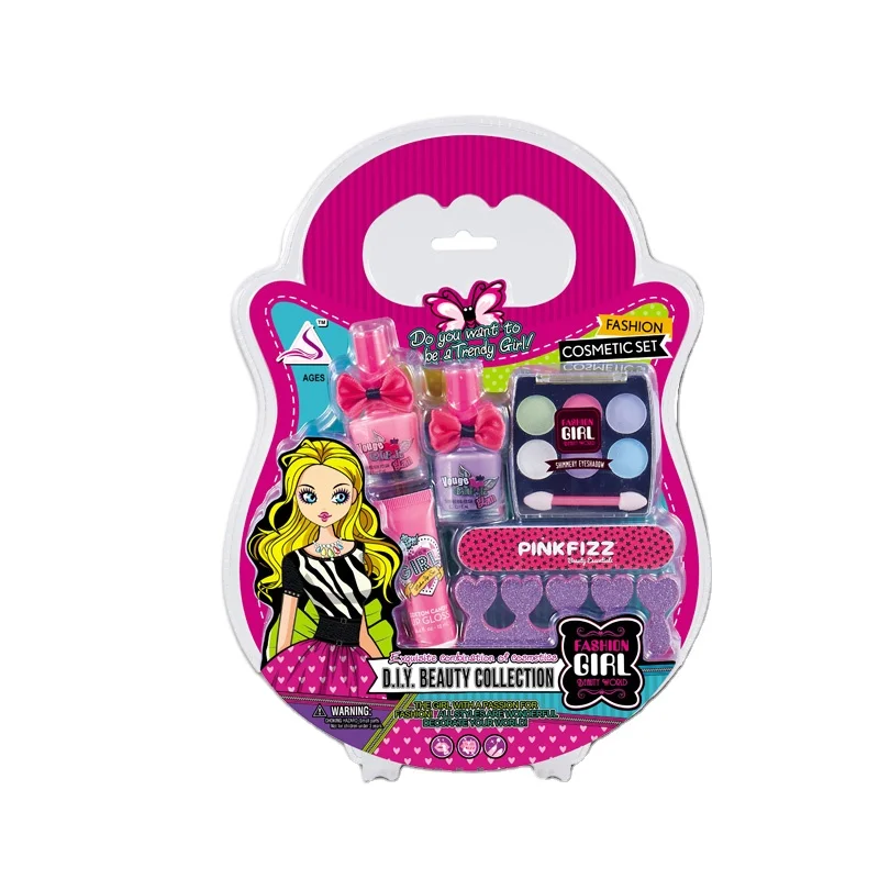 New Products games for girls dress up DIY cosmetics children makeup makeup Set toy gift for girls China Wholesale