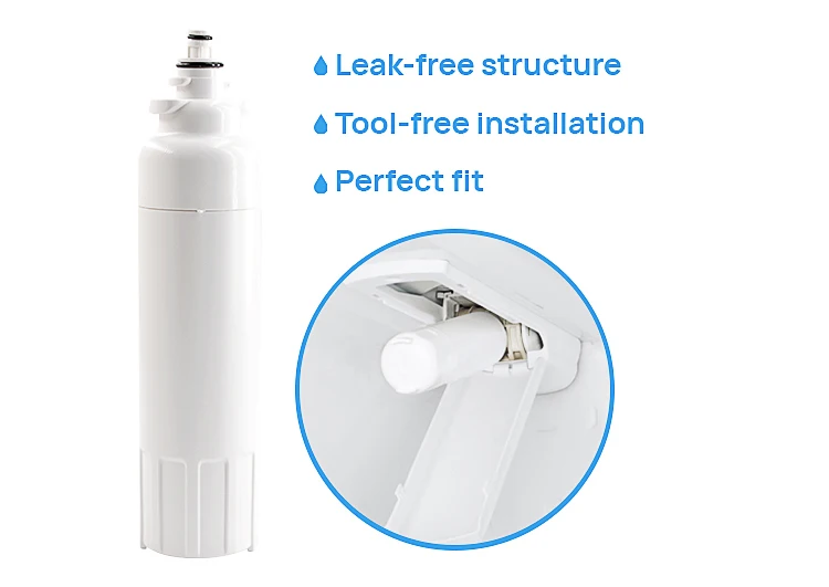 Jietai NSF Certified compatible with LT800P refrigerator reverse osmosis water filter