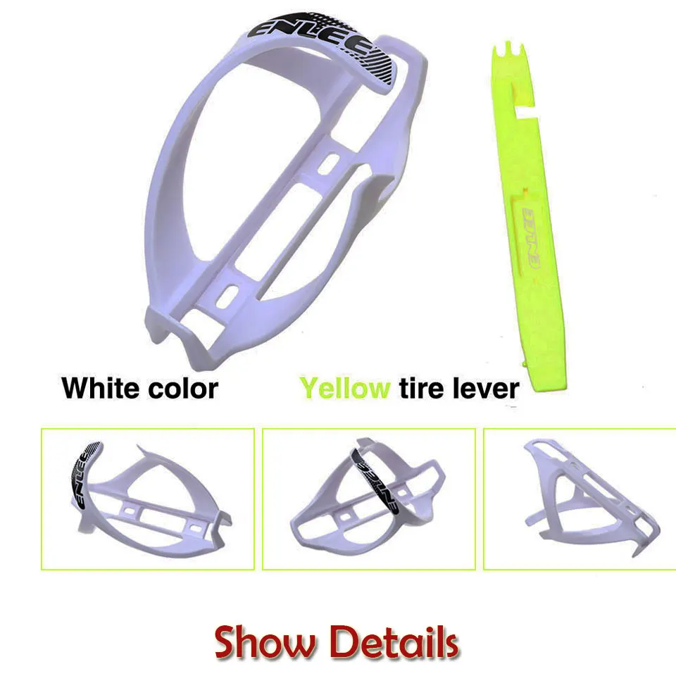 ENLEE MTB Bike Water Bottle Holder Ultralight Highly Elastic Cage FOR Road / Mountain Bicycle Cycling Socket Accessories