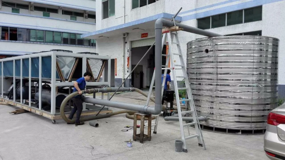 900 Kw 250 ton Industrial Air Cooled Screw Water Chiller