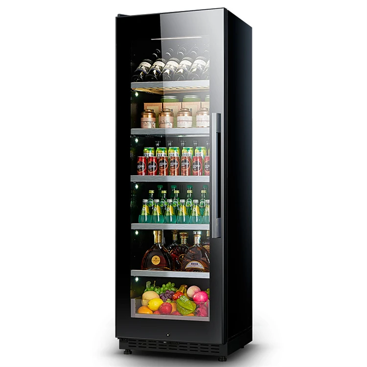 luxury wine refrigerator bar wine chiller  and Beverage Coolers beer dual zone cooler compressor Wine fridge