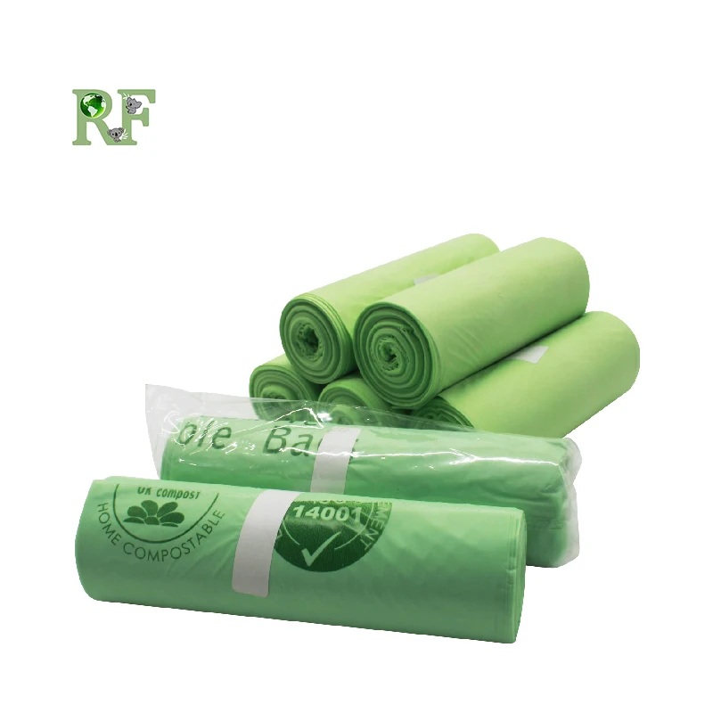 Wholesale pla garbage bag suppliers biodegradable 30 gallon trash bag compostable garbage bag for kitchen