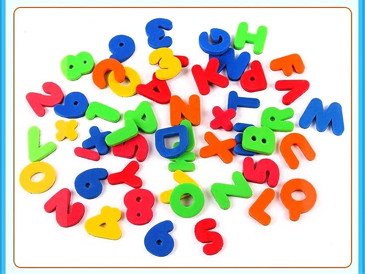 Wholesale Customized Magnetic Alphabet Letters For Kids ABC EVA Fridge Magnet