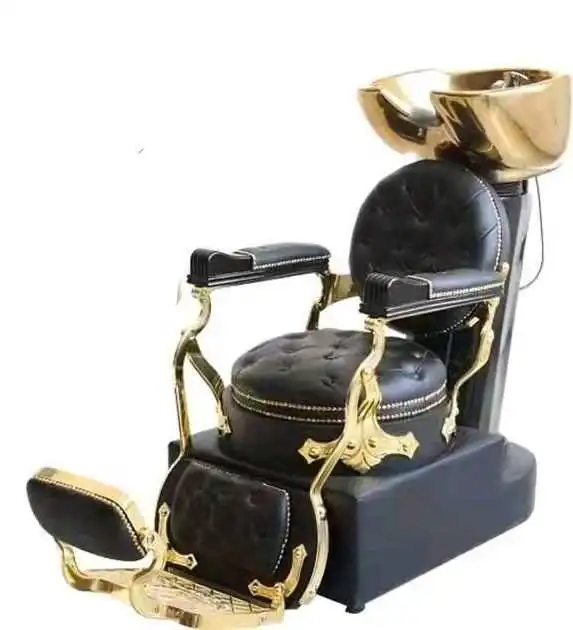 2022 Hot Sale Beauty Hair Salon Equipment Hairdressing Shampoo Basin Case Black White Accessories