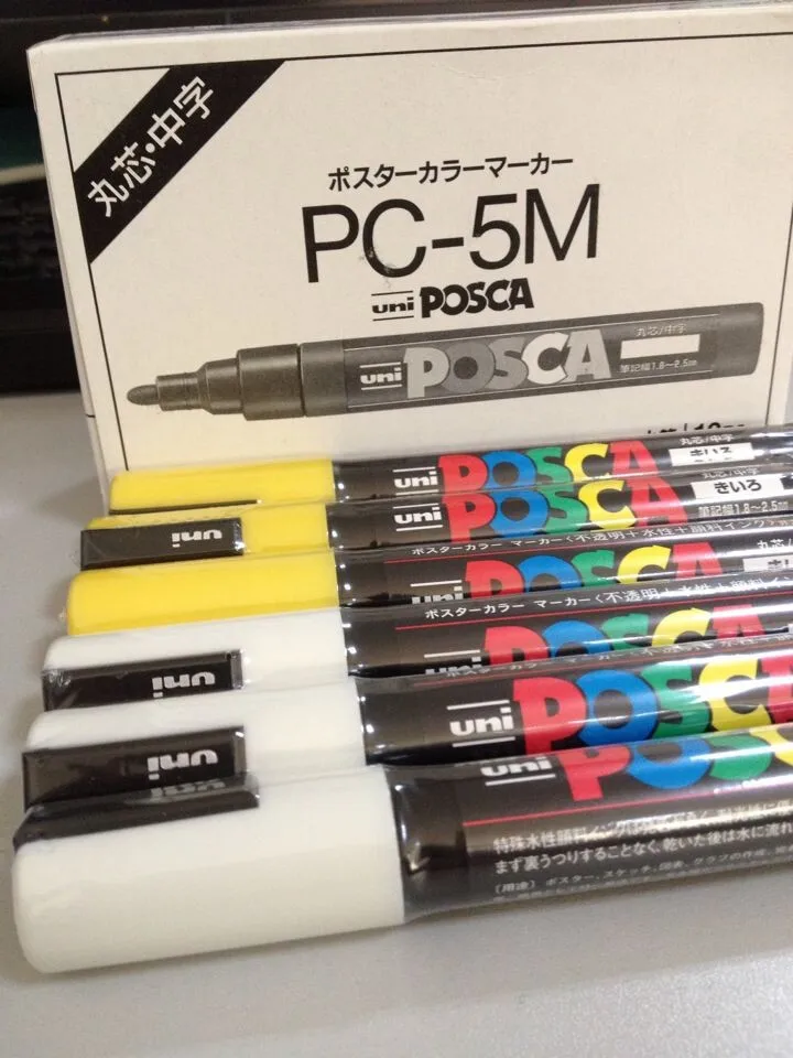 Permanent Art Uni Posca Pc-5m Medium Paint Marker Pen
