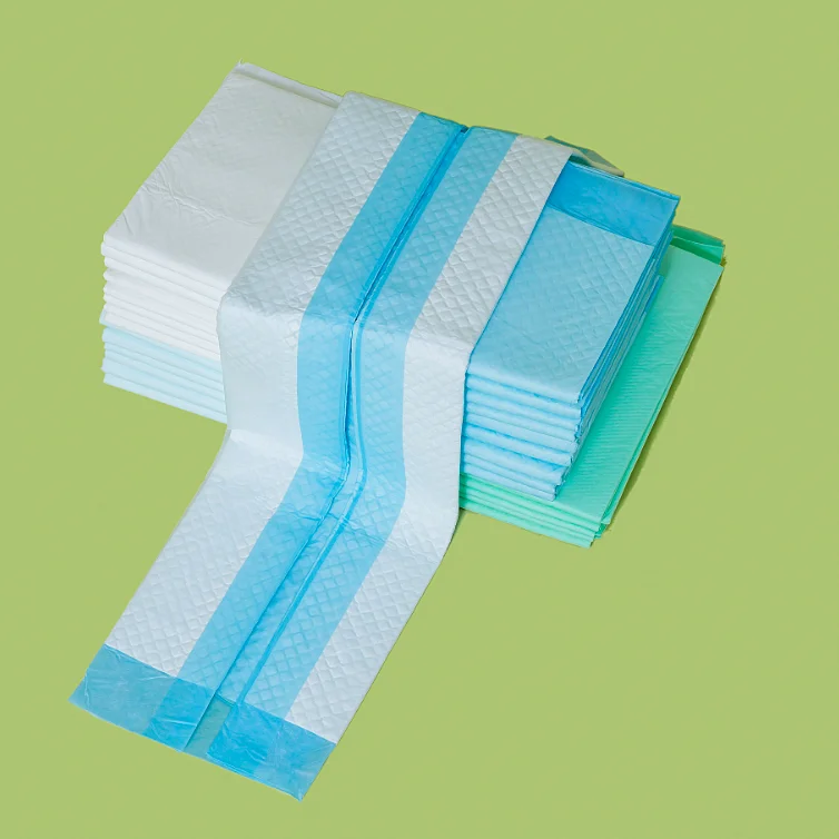35*45cm green pet pads waterproof strong absorb manufacturer OEM wholesales best selling
