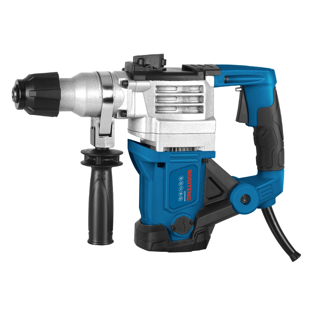 20V Portable Electric SDS Plus Cordless Breaker DIY Grade Rotary Hammer Drill with Lithium Battery Max Drilling Diameter 28mm