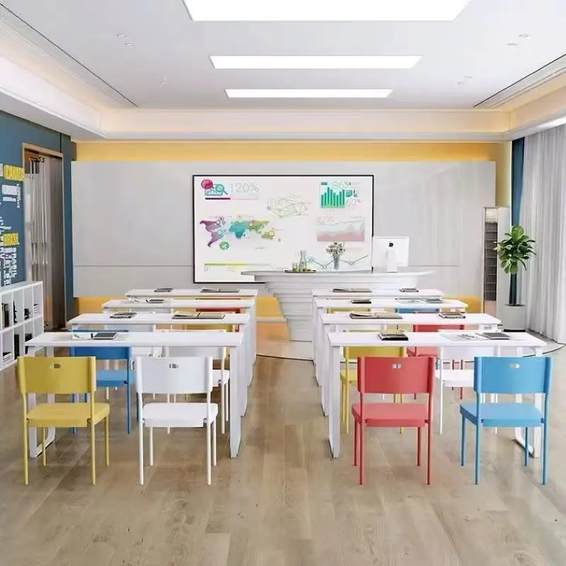 Training  room school classroom  student  desk  class furniture school desk and chair