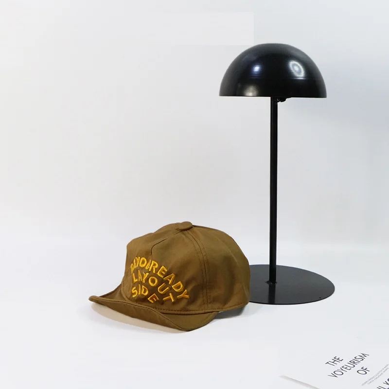 Детская шапка LYX73 в новом стиле, Детская тонкая уличная Кепка От Солнца, кепка с мягкими полями и вышивкой в виде букв для весны/лета