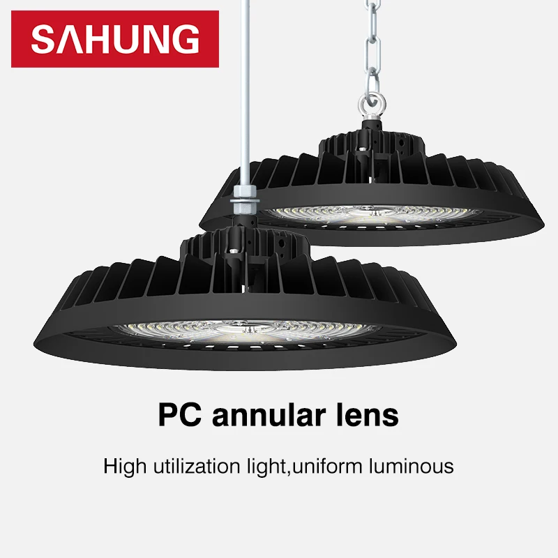 Hot selling cheap custom high light efficiency 200lm/w ufo led high bay lights lamp 100w