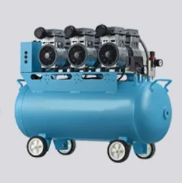 Direct driving air compressor oil free L/min bar oilless