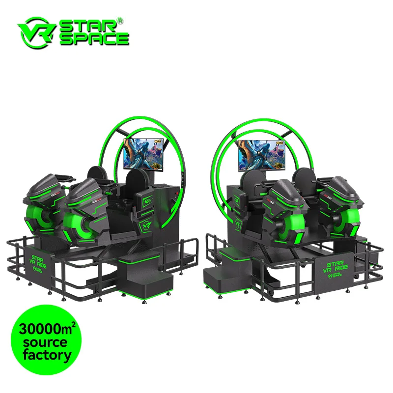 entertainment 9D VR Games racing simulator equipment take off motorcycle flight simulator Virtual Reality Simulator Arcade Game