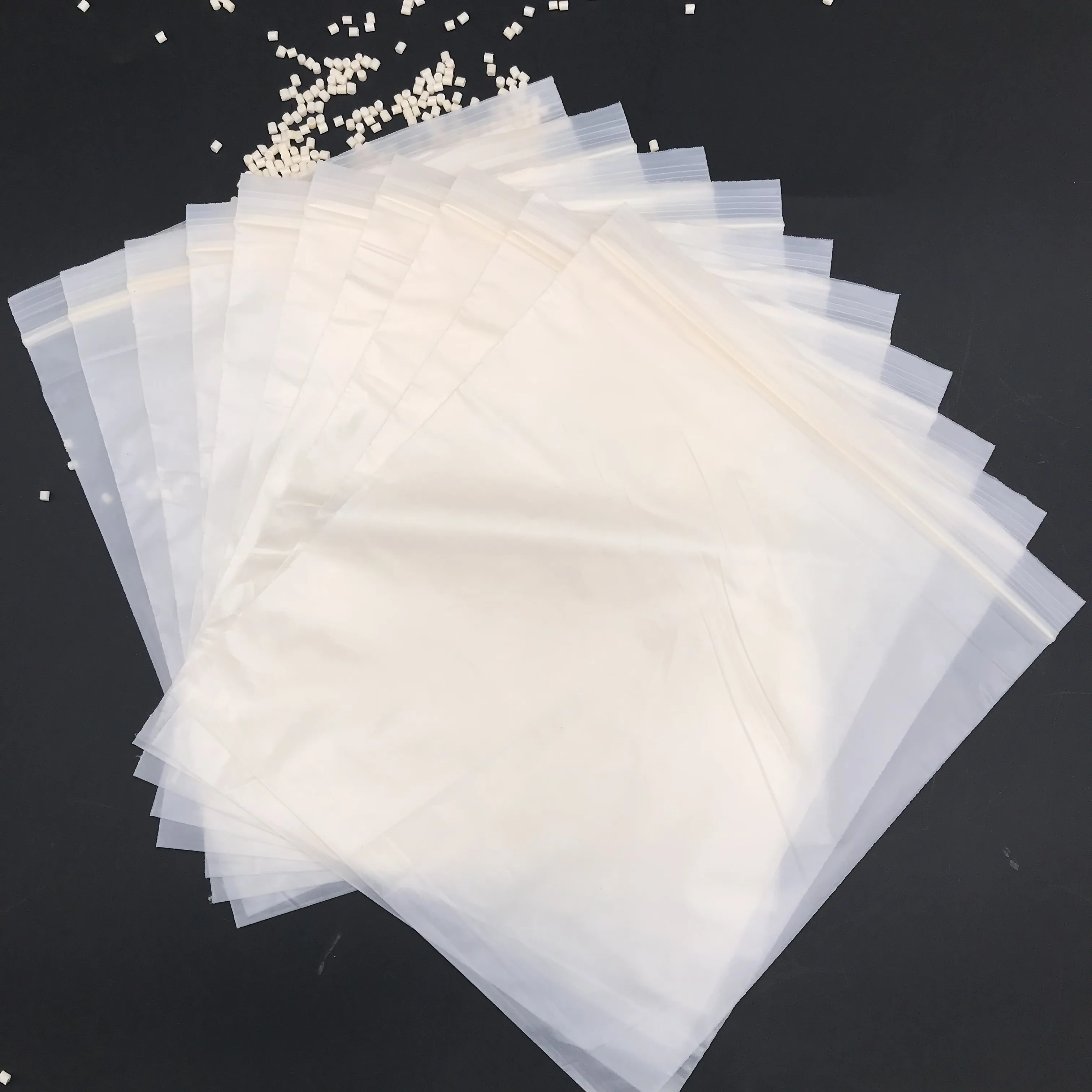 
100% Sustainable Biodegradable Compostable Bag Eco-friendly Package Corn Starch Bag Customized Logo Sealed 1- 4 Colors 50 Micron 